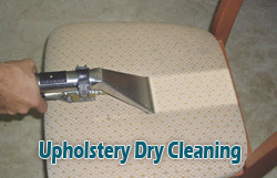 Upholstery dry cleaning